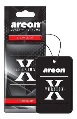 Ароматизатор для а/м Areon X-VERSION  Strawberry/ Клубника