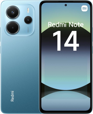 Смартфон Xiaomi Redmi Note 14 6/128Gb Ocean Blue