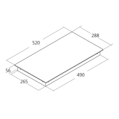 Индукционная варочная поверхность AKPO PIA 3092018K BL