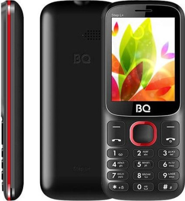 Мобильный телефон BQ 2440 Step L+ Black+Red