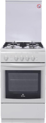 Плита газовая De Luxe 506040.04г (кр) ч/р