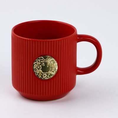 Кружка Дорого внимание Новогодний венок 350 мл 10627961