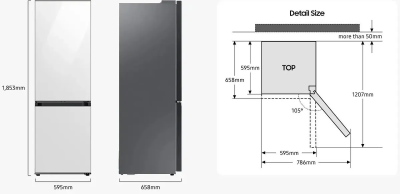 Холодильник Samsung RB-34C675EBN/EF