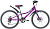 Велосипед Novatrack Alice 24" (рост 12", скор. 6) пурпурный