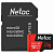 Карта флеш-памяти Netac MicroSD P500 Extreme Pro 256GB +ADP