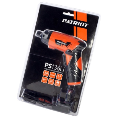 Аккумуляторная отвертка PATRIOT PS 136 Li