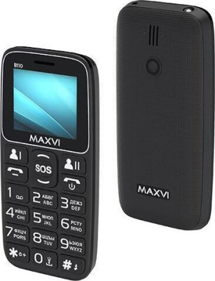 Мобильный телефон Maxvi B110 Black