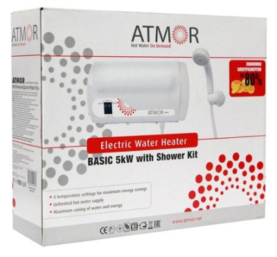 Водонагреватель Atmor Basic 5 KW Shower