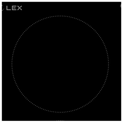 Электрическая варочная поверхность LEX EVH 320 BL