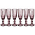 Набор бокалов для шампанского Lefard 781-102 Серпентина "Muza Color" 6шт 150мл