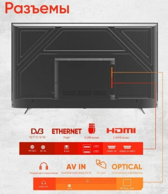 ЖК-телевизор Scoole SL-LED43S98T2SU