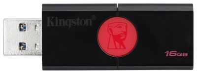 USB накопитель 16Gb Kingston DT106 Black