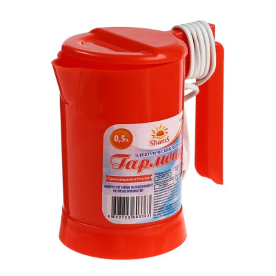 Чайник Гармония SH-002 0,5 л 800 Вт красный