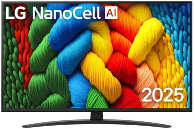 ЖК-телевизор, NanoCell LG 43NANO81A6A (ПИ)