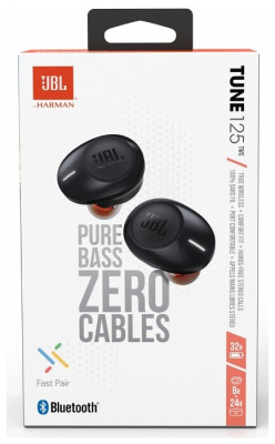 Беспроводные TWS-наушники JBL Tune 125 TWS Blue Беспроводные TWS-наушники JBL Tune 125 TWS Blue