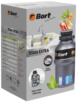 Измельчитель пищевых отходов Bort TITAN Extra