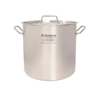 Кастрюля Kukmara Хорека 30 л/35 см с метал. крышкой HRC-SP30035M