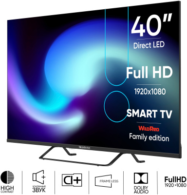 ЖК-телевизор Topdevice TDTV40BS04F_BK