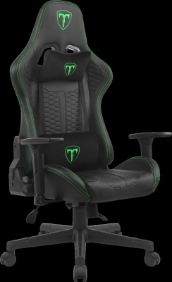 Игровое кресло T-Line Nitro (Экокожа) Black