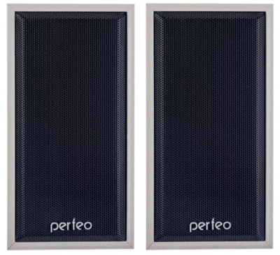 Компьютерная акустика 2.0 Perfeo Cabinet Белый дуб