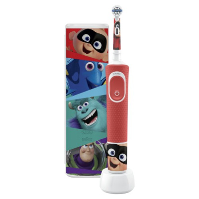 Зубная щетка Oral-B Vitality Kids Pixar D100.413.2KX + чехол