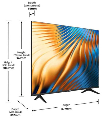 ЖК-телевизор Hisense 75A6BG  (ИМП)
