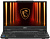 Ноутбук MSI Cyborg 15 B2RWFKG-024XRU Core 7 240H/16Gb/1Tb SSD/RTX 5060 8Gb/15.6" FHD IPS 144Hz (DOS) Black