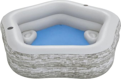 Бассейн надувной Bestway 54423 TruPrint 213 x 206 x 53 см