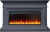 Каминокомплект: Портал Coventry серый графит с очагом Royal Flame Vision 42 LOG LED