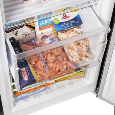 Морозильная камера Maunfeld MFFR170SB черный