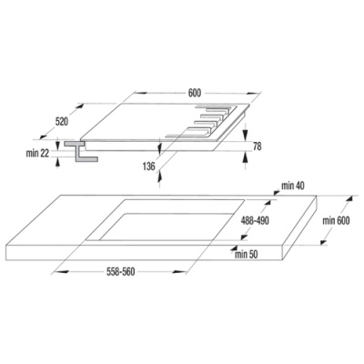 Газовая варочная поверхность Gorenje GT641W