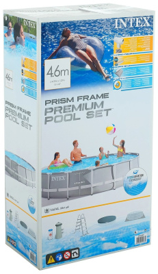 Бассейн каркасный Intex 26724NP Prism Frame (457 х 107 см)