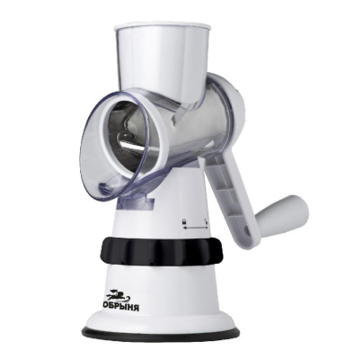 Овощерезка Добрыня DO-504 (механ, 3 нас.) Белый