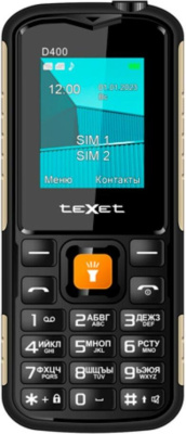 Мобильный телефон teXet TM-D400 Black