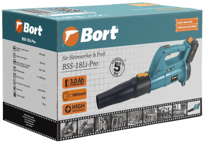 Воздуходувное устройство Bort BSS-18Li- Pro (93411737)