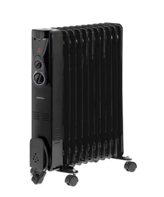 Масляный радиатор CENTEK CT-6202 Black