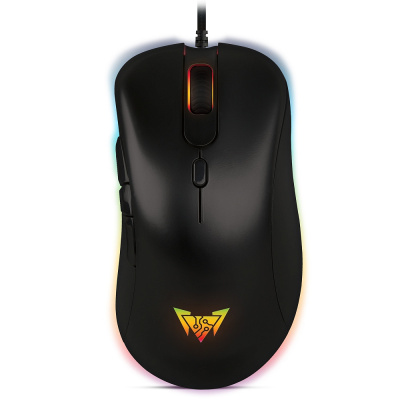 Мышь CROWN CMGM-904 RGB (USB) Black