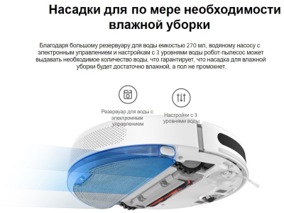 Пылесос Xiaomi Mi Robot Vacuum-Mop 2 Lite