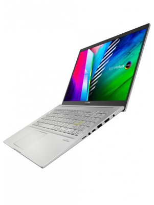 Ноутбук Asus K513EA-L11649T Core i3 1115G4/8Gb/256Gb SSD/Iris Xe G4/OLED (Win10) Transparent Silver
