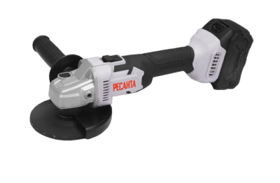 Углошлифовальная машина аккум. Ресанта АУШМ-125/20Li (1 АКБ и ЗУ)
