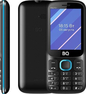 Мобильный телефон BQ 2820 Step XL+ Black+Blue