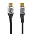 USB кабель Deppa Crystal USB Type-C - USB Type-C 60W, Black (1м) 72502