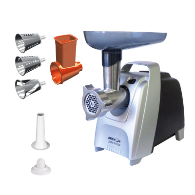 Мясорубка Аксион М 62.03 черно-серебристый