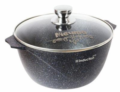 Кастрюля индукц. Мечта Гранит Star Induction Pro 5л 45803И