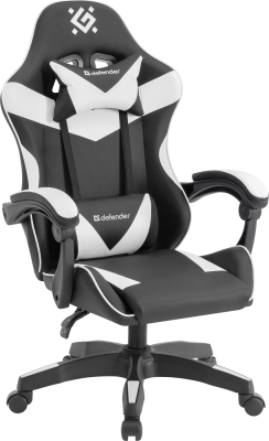 Игровое кресло Defender Urana Black/White