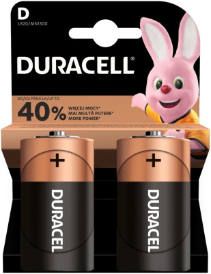 Эл.питания Duracell LR20/2BL (CN)
