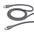 USB кабель Deppa Ceramic Type-C - Type-C Grey (1м) 72398