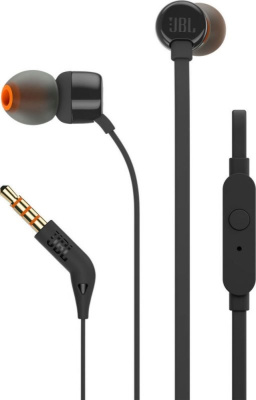 Наушники вкладыши JBL T110 Black