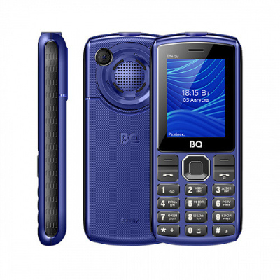 Мобильный телефон BQ 2452 Energy Blue+Black