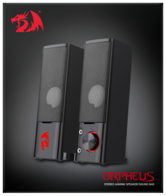 Компьютерная акустика 2.0 Redragon Orpheus Black Компьютерная акустика 2.0 Redragon Orpheus Black